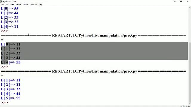 List Manipulations Class 11 | Computer Science | Informatics Practices | Python Programming