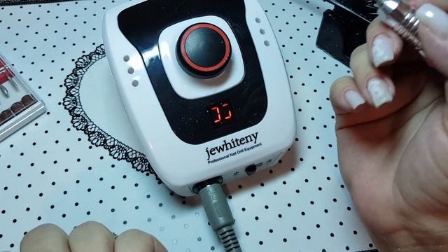 Фрезер с Алиэкспресс. Аппарат для маникюра "Jewhiteny" 32W с Алиэкспресс.