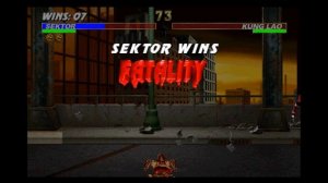 Mortal Kombat 3 PSP (MAT: Extended Play) - Sektor Playthrough