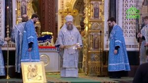 Божественная литургия в праздник Сретения Господня в Храме Христа Спасителя