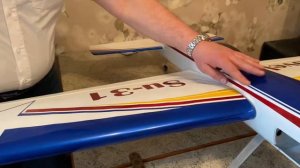 Современная пилотажная модель самолёта класса F2B