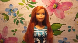 Обзор на куклу Barbie Fashionistas рыжую на стандартном теле/ Барби