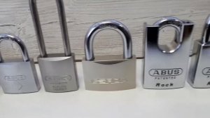 Навесные замки ABUS Titalium, Rock и другие.