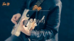 One Chord Backing Track - Pop - G Major - 80 bpm