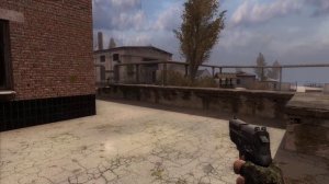 Где найти в начале игры Сталкер Зов Припяти пистолет Зиг-Зауер 220