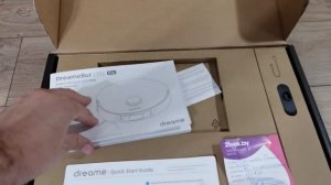 Распаковка — Робот-пылесос Dreame Bot L10s Pro с зарядной станцией модели RCS0