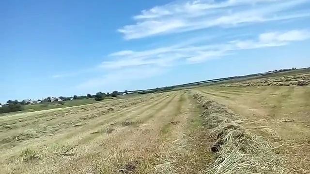 Перевертание сена после дождя смотреть онлайн