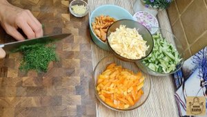 Салат из запечённого перца с курицей !  ПОЛЕЗНО и ОЧЕНЬ ВКУСНО!