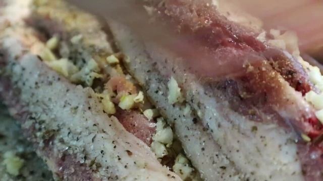 Сало вяленое по деревенски | Деревенский рецепт засолки сала | Как вкусно засолить сало