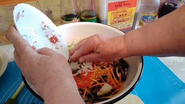 КИТАЙСКИЙ САЛАТ С ЮБОЙ (СПАРЖА)/ ПРОСТО ГОТОВИТЬ/SALAD WITH YUBOY РЕЦЕПТ/@ВКУСНАЯ КУХНЯ. АЛЛА КОРБУ смотреть онлайн