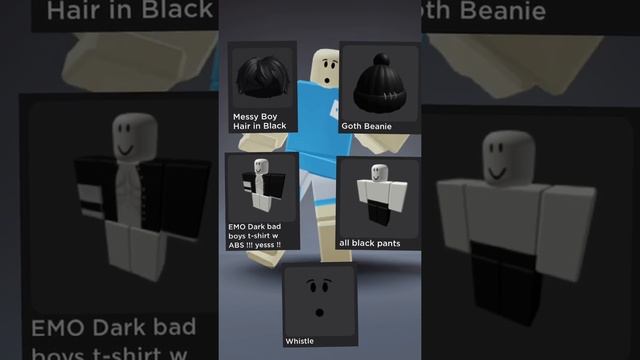 178 robux EMO boy roblox character(part4)