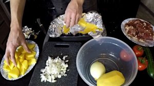 Мясо с картошкой в духовке
