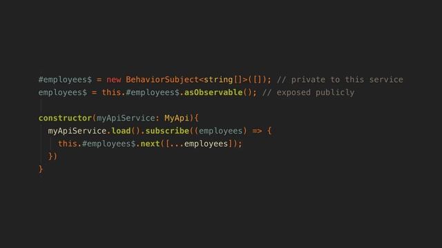 The end of Angular's "service with a subject" approach? смотреть онлайн