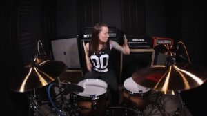 The Prodigy - Invaders Must Die (drum cover by Vicky Fates)