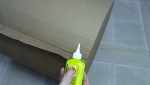 Большая круглая форма для плетения / Цилиндр из картона
