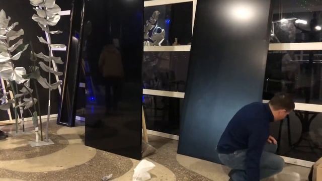 Как создать фон для фотозоны. Монтаж фона легко и дёшево! How to create photozone. DIY photozone.