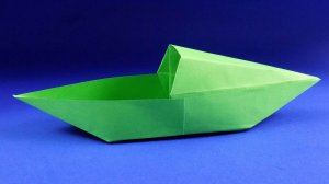 How to Make a Paper Boat - ORIGAMI BOAT