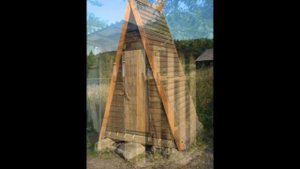 Уличный туалет своими руками фото