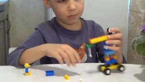 Как сделать башенный кран из лего How to make a tower crane from Lego