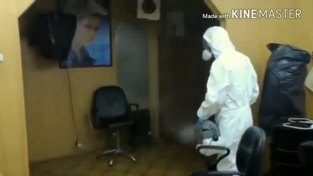 Как выглядит обработка генератором холодного тумана. смотреть онлайн