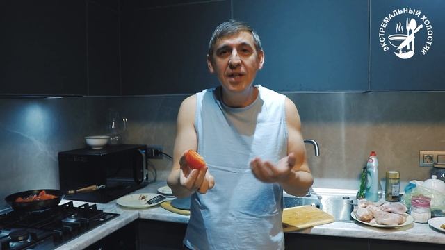 Горячая закуска "под водочку". Быстрый закусон для мужской компании. Готовим быстро, едим быстрее.