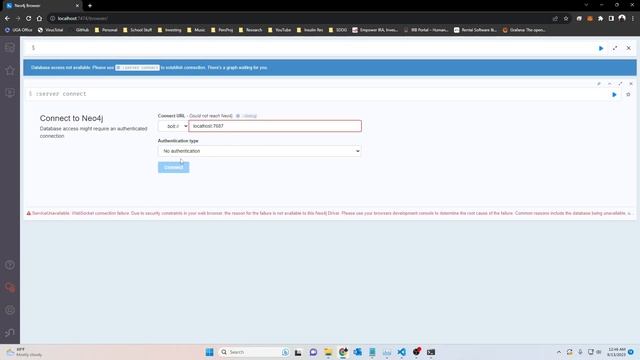 Neo4j - WebSocket Connection Failure - How to Fix!!! смотреть онлайн