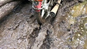 OFFROAD НА МОПЕДЕ / УТОНУЛ В ГРЯЗИ