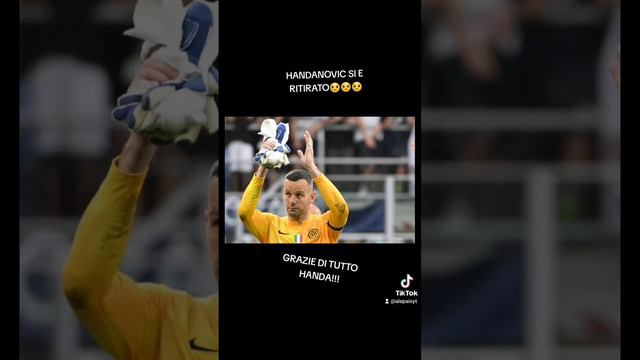 Handanovic si è ritirato!!! #inter #handanovic #seriea