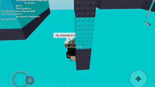 How to wall jump on iPad/mobile (roblox) (Easy way) смотреть онлайн