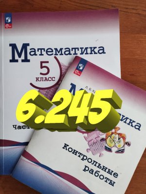 математика 5 класс номер 6.245