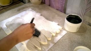 Настенные часы из картона своими руками. DIY. Имитация дерева. 2 часть.watch out of cardboard