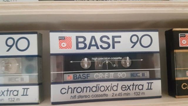 Моя коллекция кассет Basf, Sony