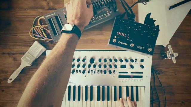 More improv - Korg Minilogue, Roland SH-01A and Eventide Space смотреть онлайн