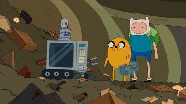 Время приключений 4 сезон 1 серия Горячая на ощупь (мультсериал, 2010)