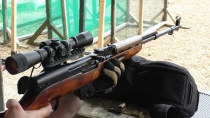 Обзор на "снайперский" СКС