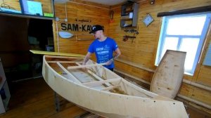 Каяк для рыбалки SIT ON TOP как сделать каяк для рыбалки из фанеры своими руками ЧАСТЬ 3