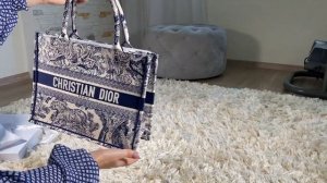 Dior Book Tote Bag unboxing ✨❤️✨Сумка Dior Book Tote распаковка