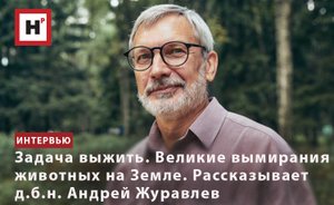 ЗАДАЧА ВЫЖИТЬ. ВЕЛИКИЕ ВЫМИРАНИЯ ЖИВОТНЫХ НА ЗЕМЛЕ. РАССКАЗЫВАЕТ Д.Б.Н. АНДРЕЙ ЖУРАВЛЕВ