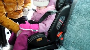 ДЕТСКОЕ АВТОКРЕСЛО carrello asteroid  ОБЗОР ♥ Крепление isofix