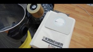 Бюджетный пылесос (водосос) для клининга WD3 Premium от karcher.Мой отзыв.