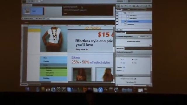 Adobe Creative Future 2010 - Adobe Flash Catalyst CS5 зал 9 2_001 как сделать flash-сайт за полчаса смотреть онлайн