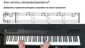 Как импровизировать на клавишных с нуля Вебинар Евгения Лебедева