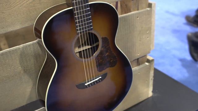 NAMM 2017 - Washburn Guitars -Parallaxe series, Michael Sweet Series, Acoustics and More! смотреть онлайн