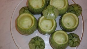 Горшочки из кабачков