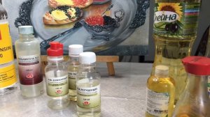 Разбавители и лаки в масляной живописи.