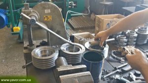 Замена жидкости в натяжном гидроцилиндре Пилорамы ПЛП-11М