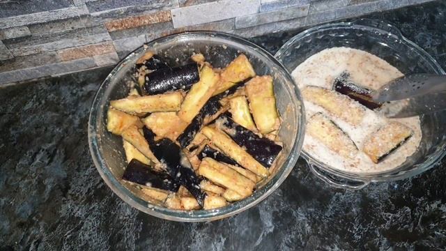 Хрустящие жареные баклажаны смотреть онлайн