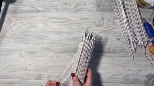 Плетение из газетных трубочек для начинающих - сердце
