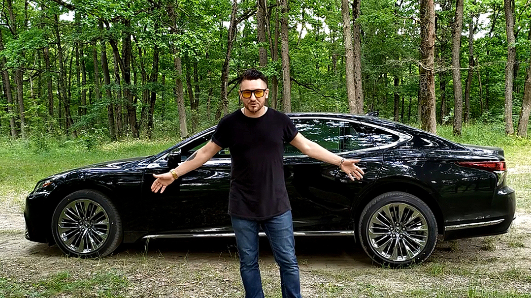 Тест-драйв японского премиум-седана Lexus LS на Кубани