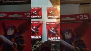 Roblox $25 gift cards